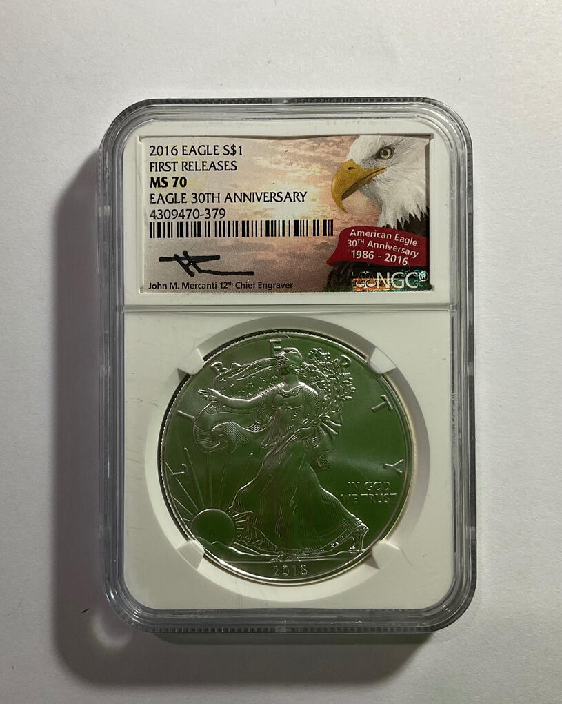 2016 silver Eagle