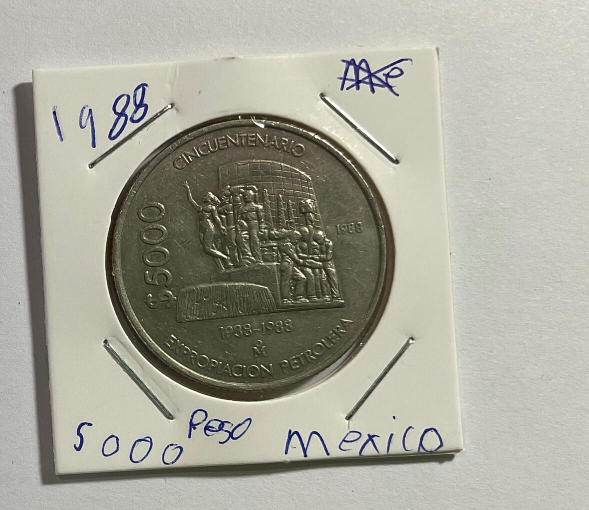 5000 Peso 1988